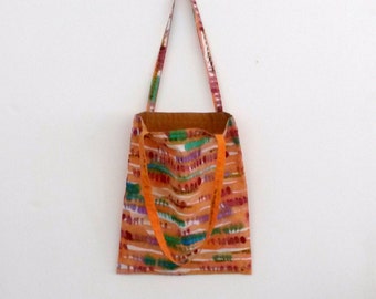 handpainted tote bag 'colorful'
