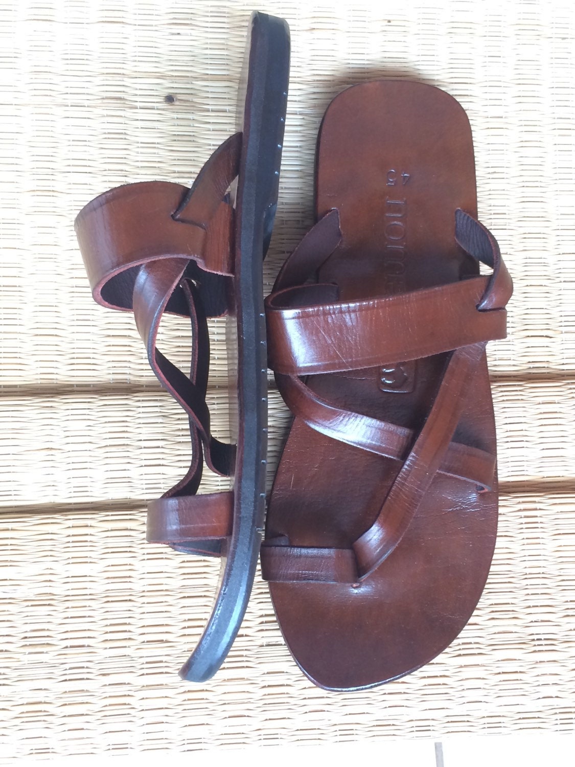 leather handmade sandals