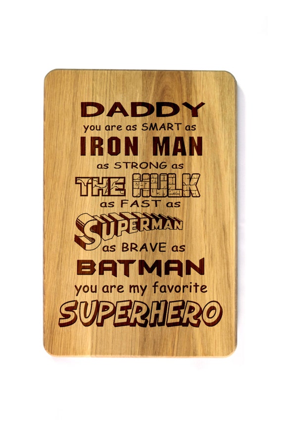 Father's day gift Cutting Board Gift for father Fathers
