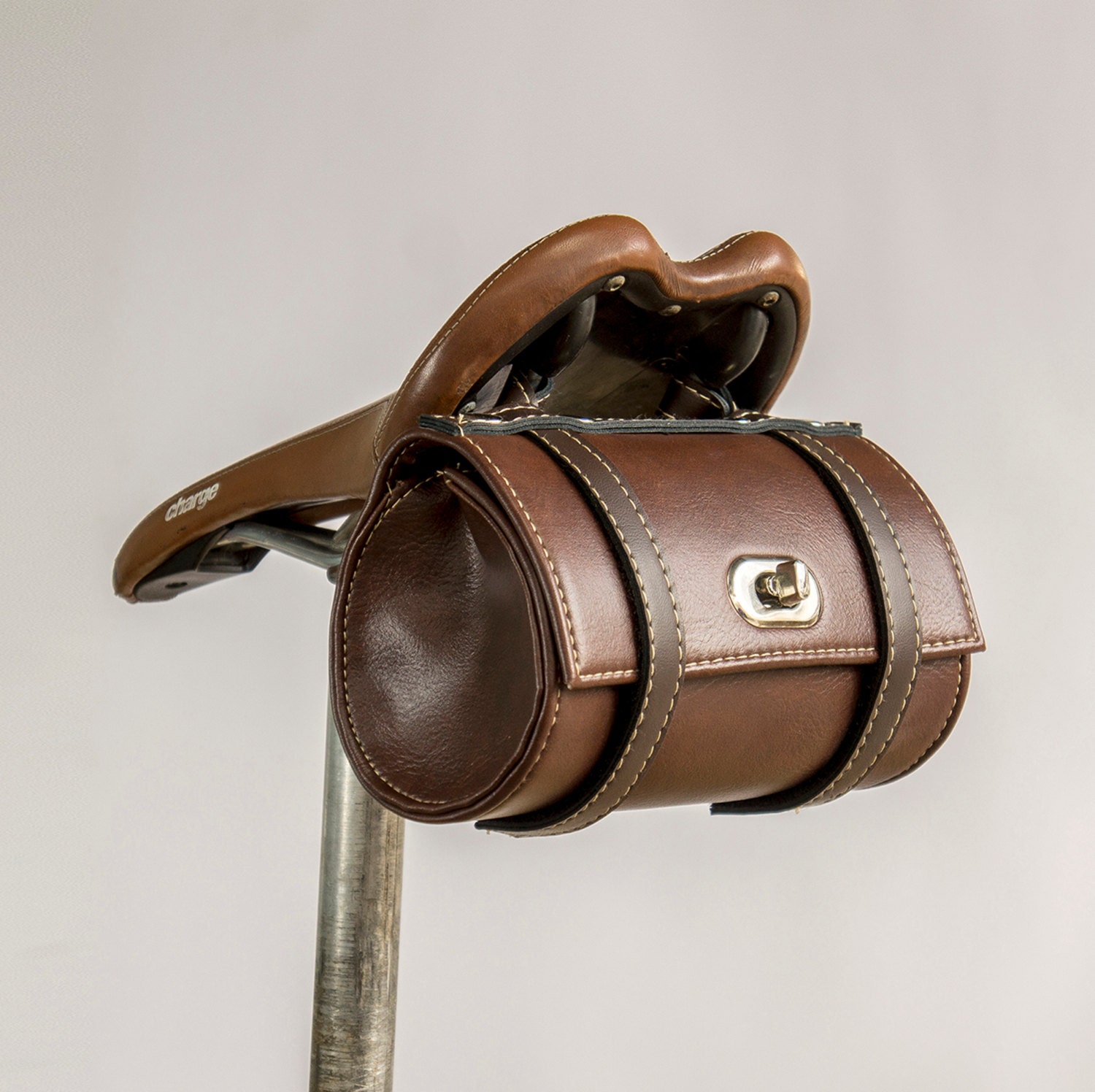 Bicycle Seat Saddle Vintage Style Brown