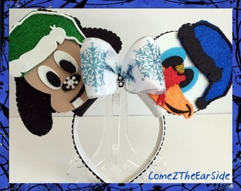 Goofy Donald Duck Christmas Mickey Ear Christmas Disney Ear Christmas Minnie Ear Boy Girl Mouse Ears