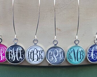 SALE SALE KC's Best Selling Monogram Earrings