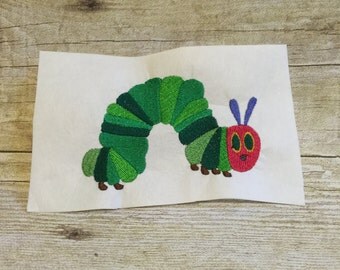 The Hungry Caterpillar Embroidery Design, Applique