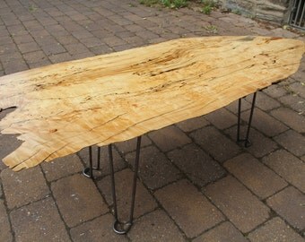 Live Edge Spalted Maple Coffee Table