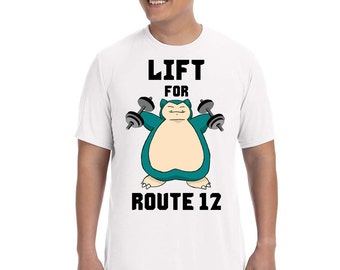 snorlax gym shirt