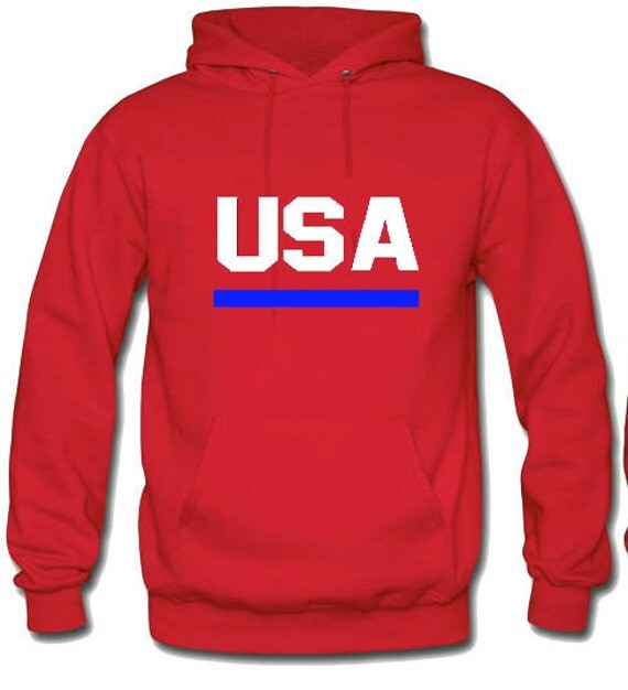 USA olympic style sweatshirt best quality unisex hoodie all