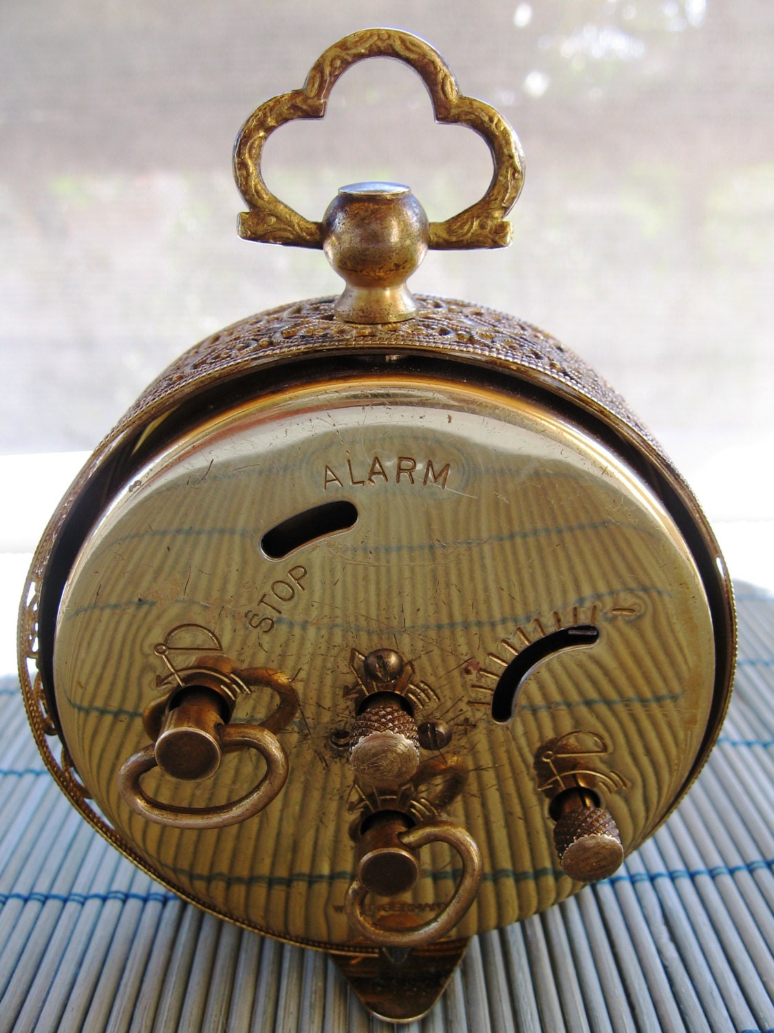 Vintage West German Blessing Clock