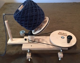 Unfinished Maple Jumbo Yarn Ball Winder (for use with yarn swift)