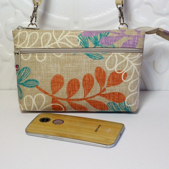 Items similar to Cross Body Wallet Cell Phone Wallet / iPhone 6 Plus