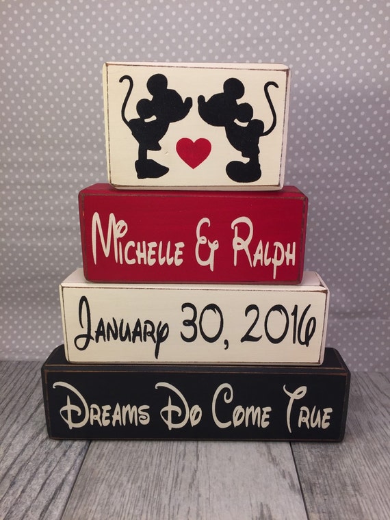 Mickey and minnie wedding gift anniversary gift