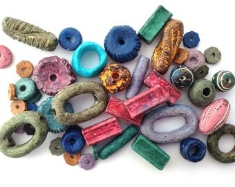 100 Grams Ceramic Mix - Irregular Shapes (30001)