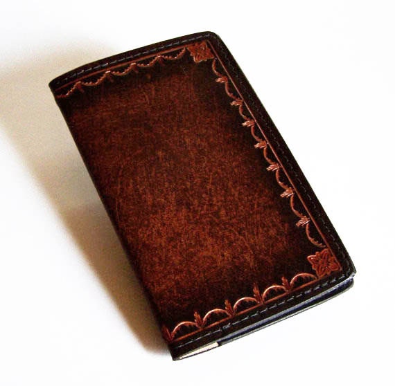leather checkbook cover pattern
