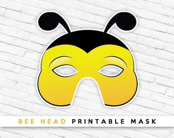 bee-head-mask-printable-mask-photo-prop-bug-mask-by-therasilisk