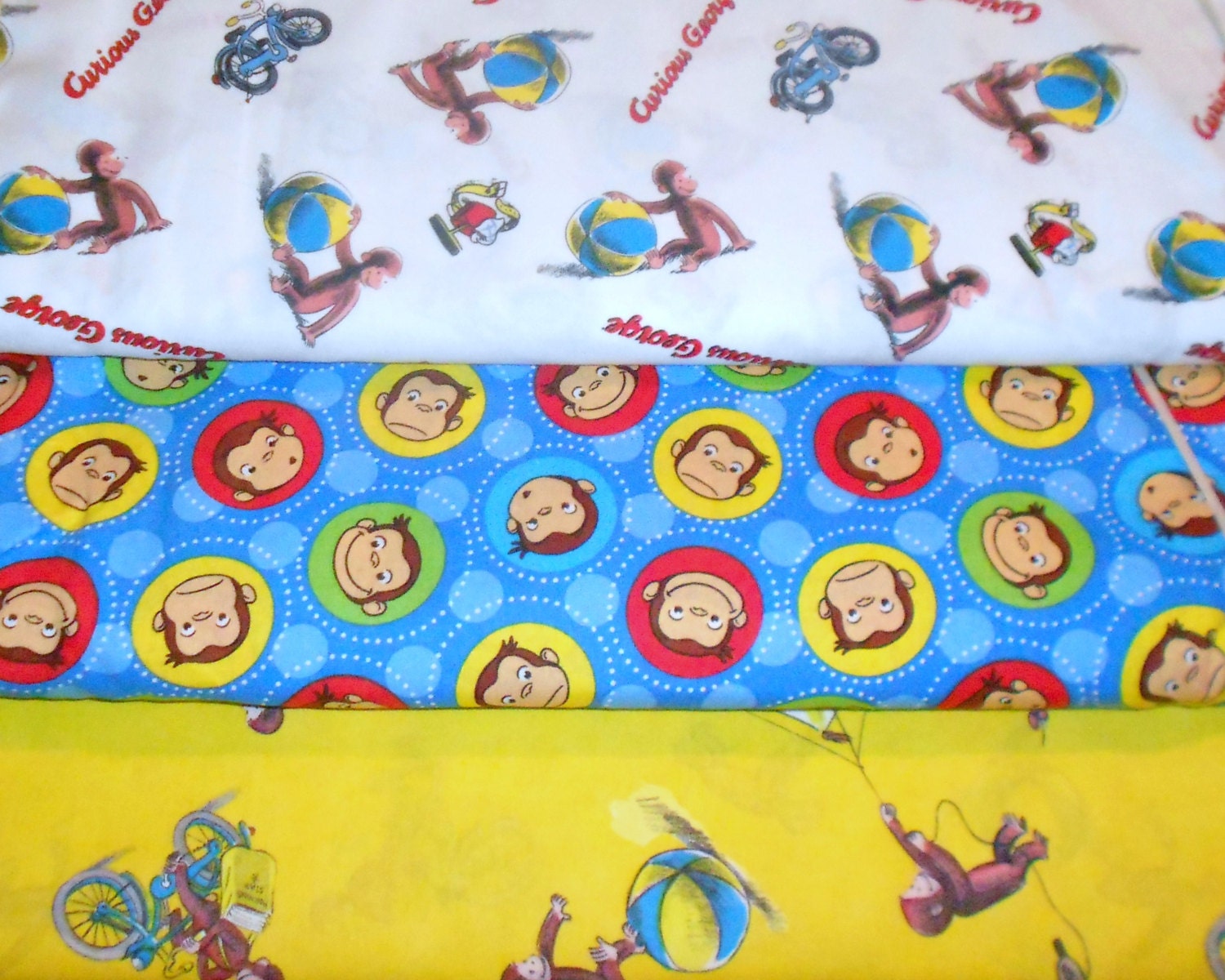 CURIOUS GEORGE 1 Fabrics Sold INDIVIDUALLY not as a group
