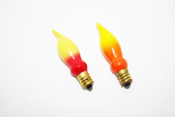 vintage christmas light bulbs flame light bulbs yellow vintage christmas light bulbs flame light bulbs yellow