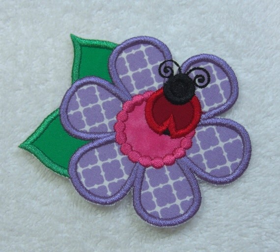 Iron on Flower Applique Fabric Embroidered Iron On Applique