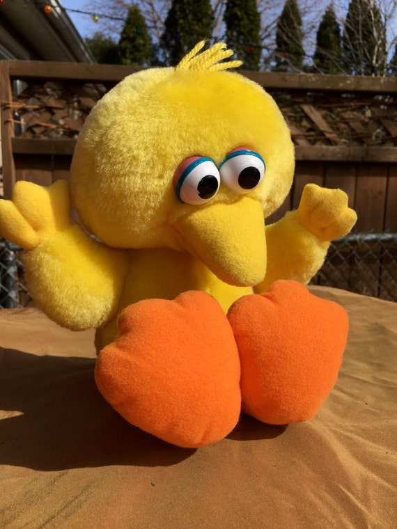 stuffed big bird