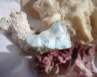 Larimar Slab #67 - Heart Healing Stone