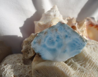 Larimar Slab #87 - Atlantis, Twin Flame, Soul Mate, Reiki Stone