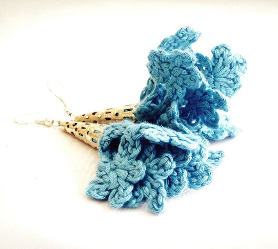 wedding crochet gifts lace dangles fiber bridesmaid wedding, crochet rustic gifts art,