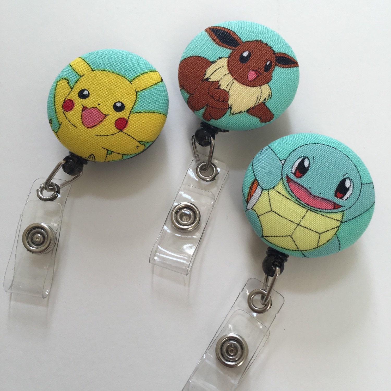 Id Badge Holder Retractable In Pokemon Gotcha Catch Em All