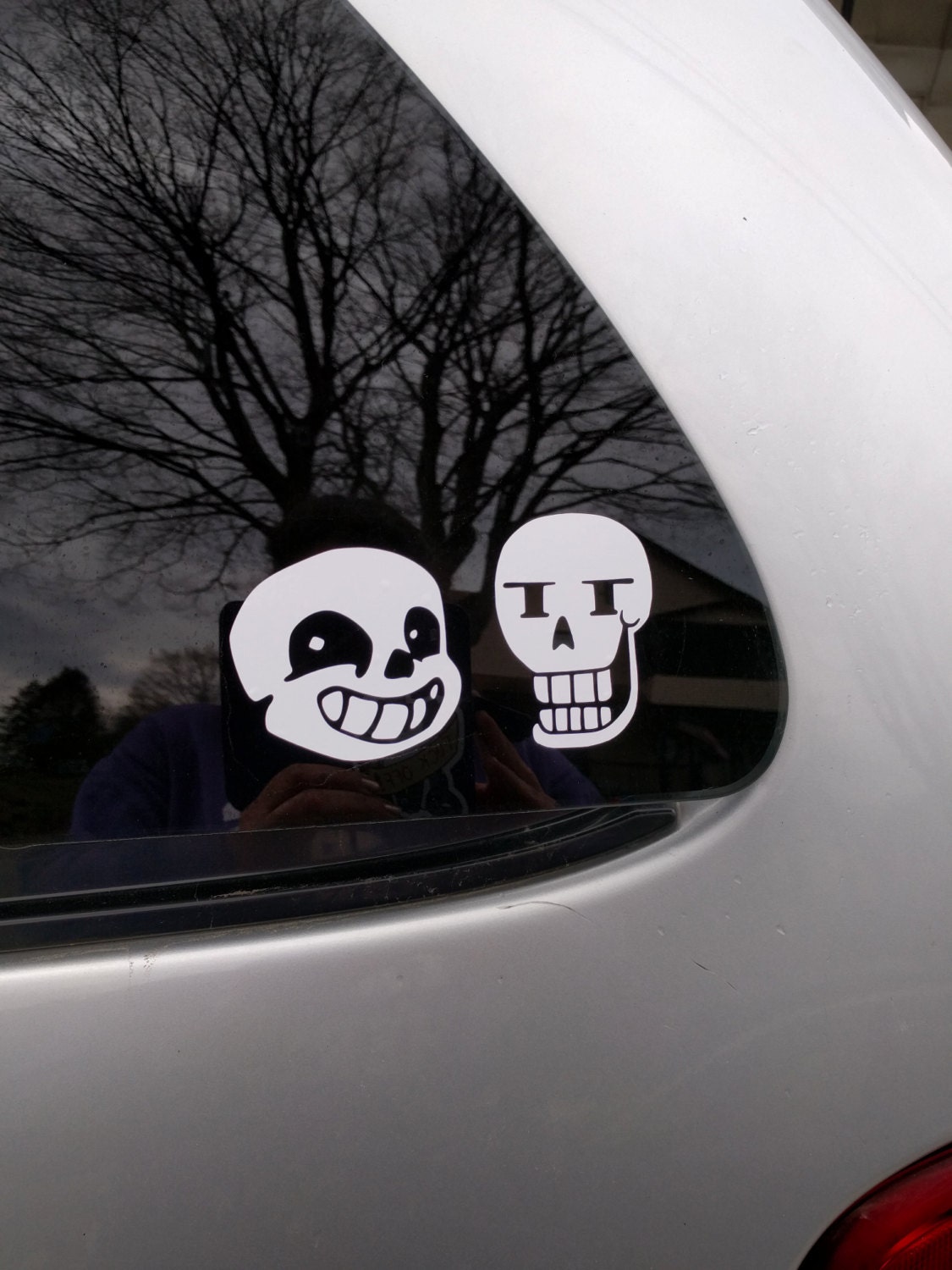 Undertale Decal Set Sans and Papyrus