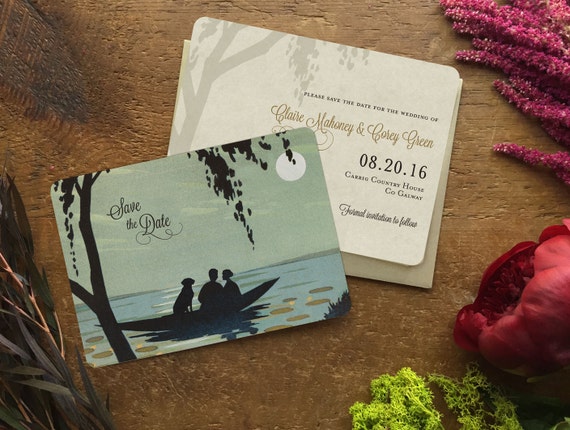 Lake Themed Wedding Invitations 7