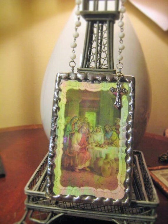 Wedding Blessing Marriage Wedding Gift Stained Glass Holy