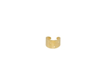 Capricorn 14kt Gold Dipped Zodiac Constellation Ring
