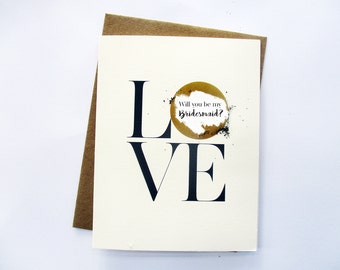 Bridesmaid proposal card, will you be my bridesmaid scratch off card, maid of honor proposal, will you be my bridesmaid card, GBM-04