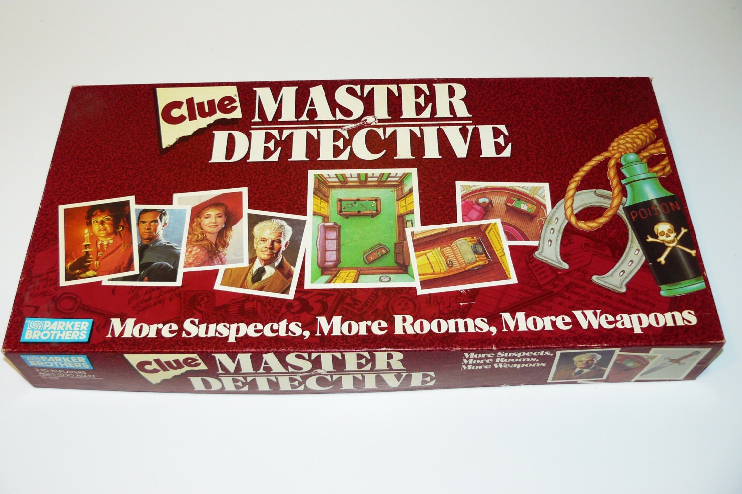 1988 CLUE Master Detective Board Game 100% Complete by spacemage