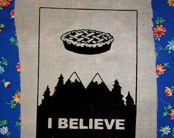 TWIN PEAKS xfiles mashup PATCH brilliantly clever thank you thank you