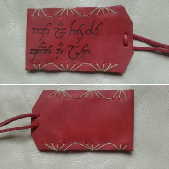 lost luggage tag