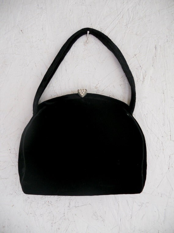 evening black purse