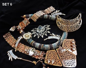 Repurposed jewelry supplies Found Objects For Assemblage Jewelry Mixed Jewellery Lot,Destash, Jewelry Supplies, Assemblage Supplies, Set 6