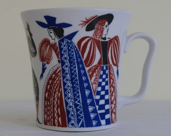 Lomonosov Mug USSR - 16th Century Costume Mug