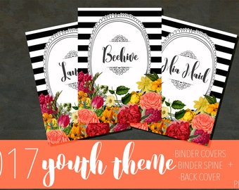 LDS Young Women Binder covers