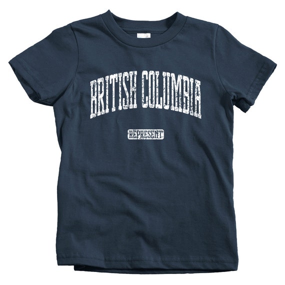 Kids British Columbia Represent T-shirt Baby Toddler and