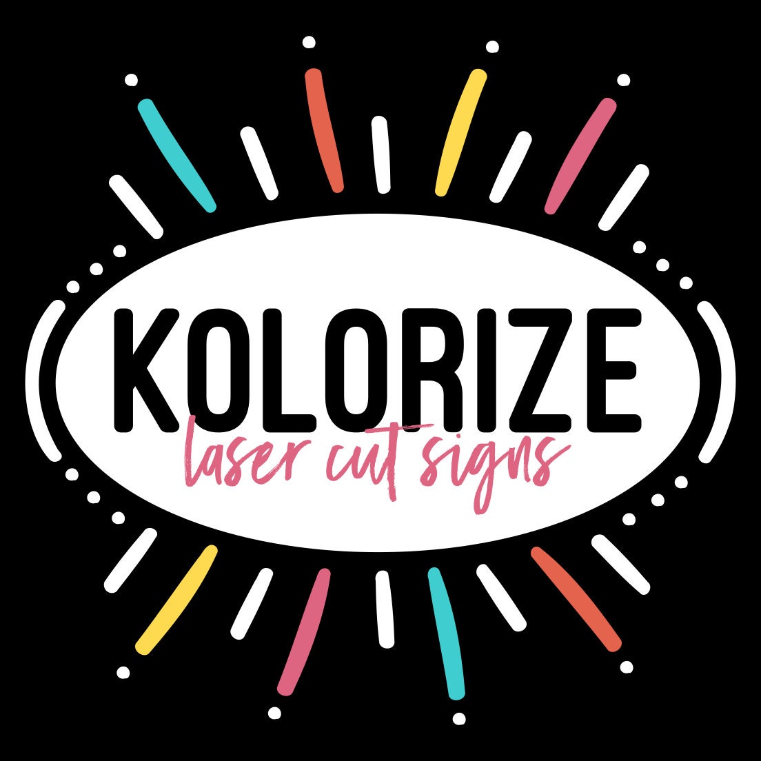 Laser Cut Signs Made in Kansas City by KOLORIZE on Etsy