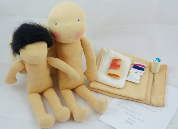 waldorf doll making kit