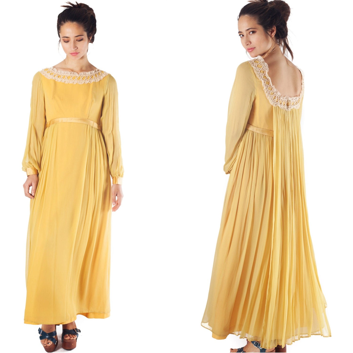 Medieval Yellow Dress
