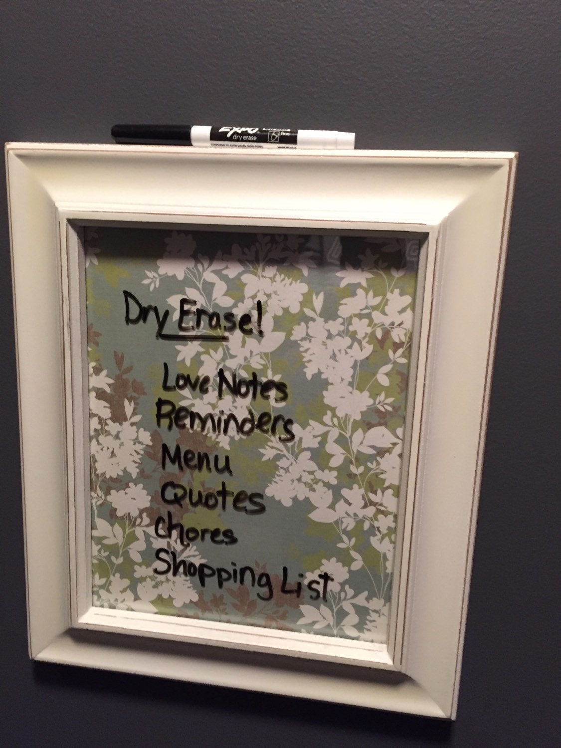 Dry Erase Sign Unique Gift Dry Erase Notes by DesignCreateInspire