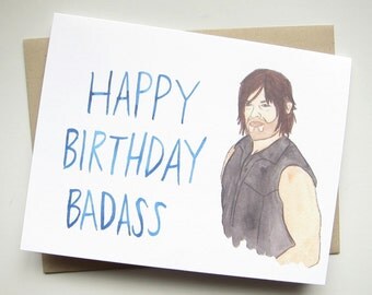 Daryl Dixon //The Walking Dead Card