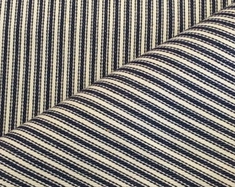 Denim Fabric / Denim Ticking Fabric / Blue Ticking Fabric / Cotton Ticking Fabric