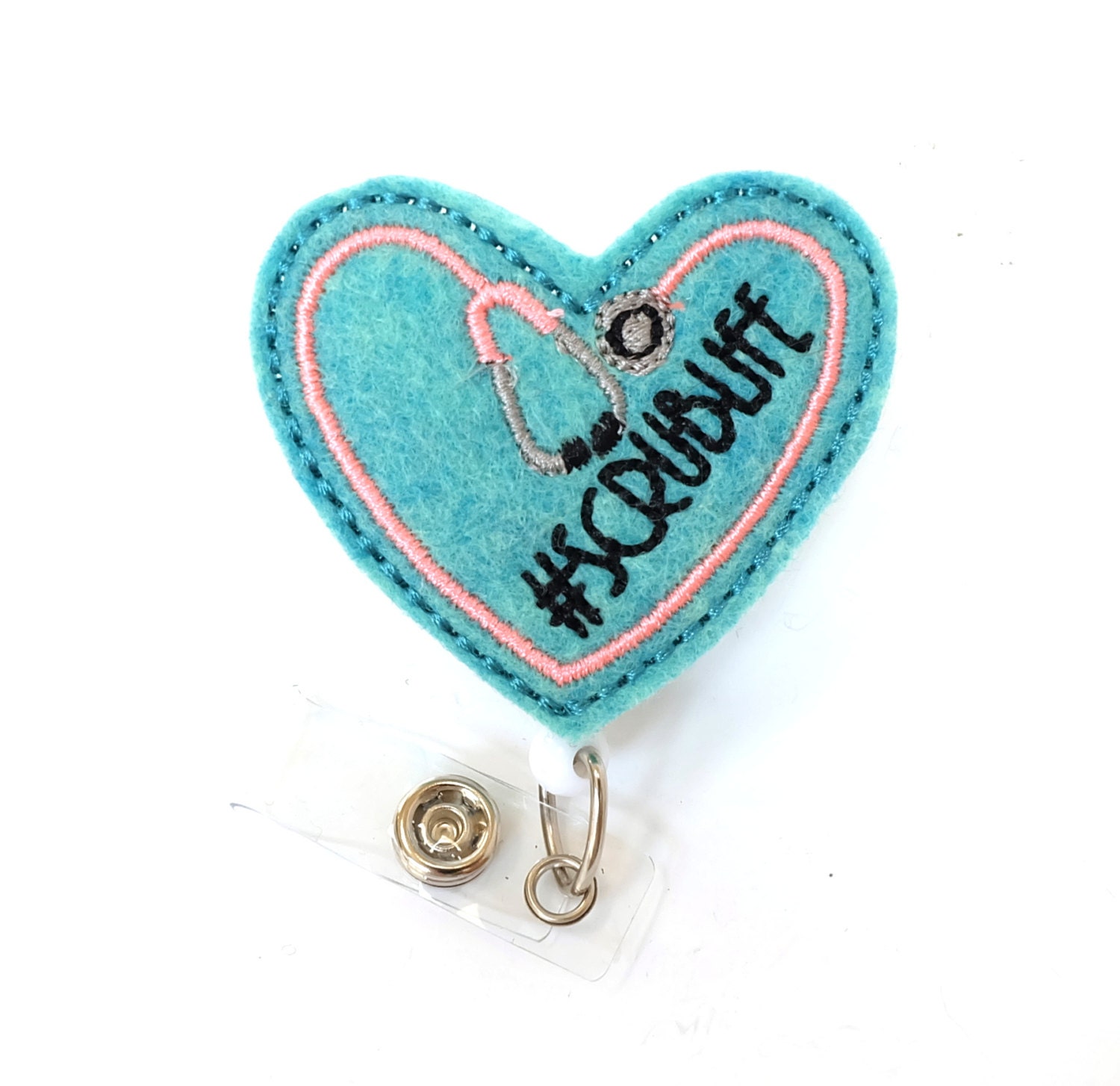 Scrublife Stethoscope Nurse Badges Nurse Gift Cute Badge