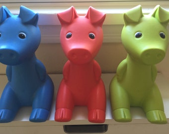 Vintage piggy bank designed by Monika Moulder for IKEA 1980s