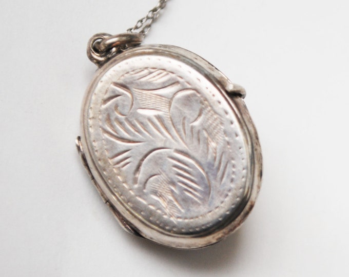 Sterling silver - Locket - Dolphin -Necklace -sea life -Italy 925 - Dolphin Necklace