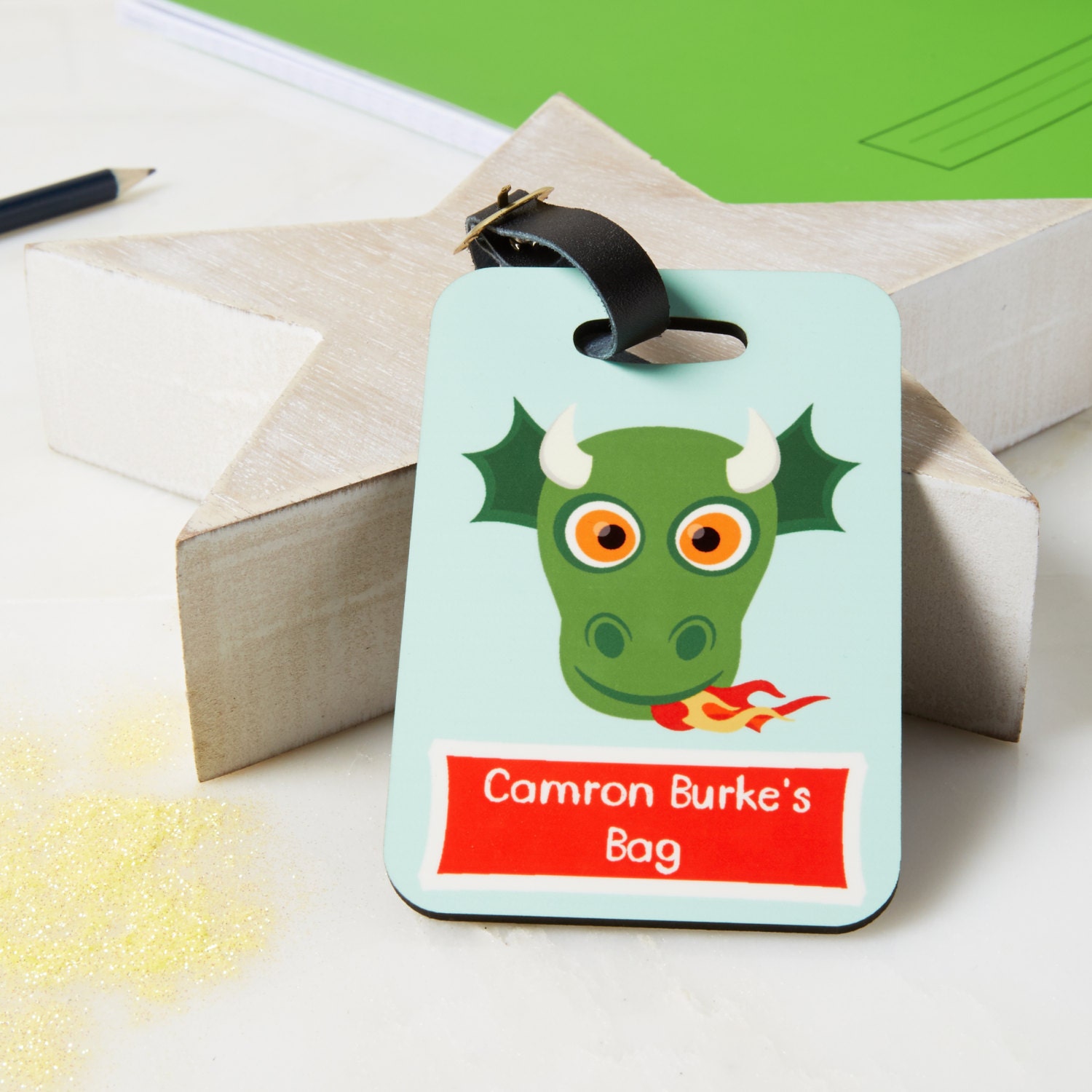 Luggage Tag School bag Tag Children's name tag Kids