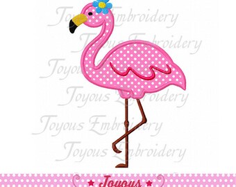 Instant Download Flamingo Applique Machine Embroidery Design NO:2097