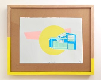 screen print, limited edition art, original artwork, gift idea
